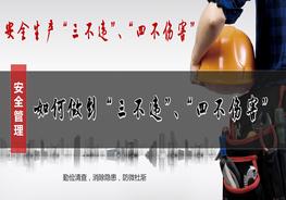 L20210219安全生產(chǎn)：如何做到“三不違”“四不傷害”培訓(xùn)pptx