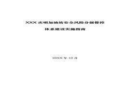 雙體系加油站安全風(fēng)險(xiǎn)分級(jí)管控體系建設(shè)實(shí)施指南doc