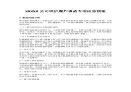 爆炸事故專項應(yīng)急預(yù)案(1)docx