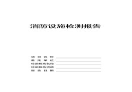 消防設(shè)施檢測報告2017版)(1)doc