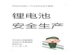 《鋰電池安全生產(chǎn)畫冊》pdf