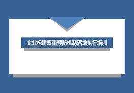 企業(yè)構建雙重預防機制落地執(zhí)行培訓pptx