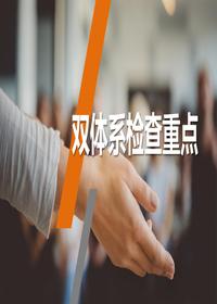雙體系檢查重點pptx