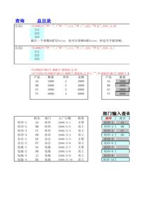Excel公式應用大全xls