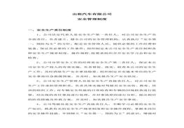 出租汽車(chē)有限公司安全管理制度doc