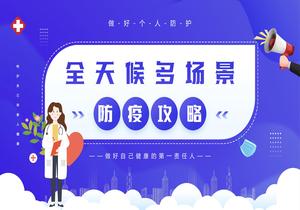 全天候多場(chǎng)景防疫攻略pptx