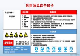 一般生產(chǎn)企業(yè)全套危險源風(fēng)險告知卡（60頁）pptx