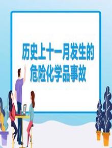 歷史上十一月發(fā)生的危險化學(xué)品事故pptx