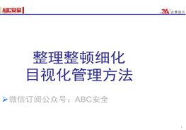 整理整頓細化及目視化管理ppt