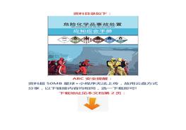 危險(xiǎn)化學(xué)品處置手冊(cè)docx