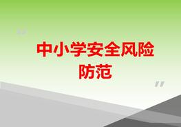 中小學(xué)安全風(fēng)險(xiǎn)防范（70頁(yè)）pptx