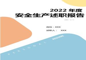 2022安全負(fù)責(zé)人年度述職報告匯編（32頁）docx