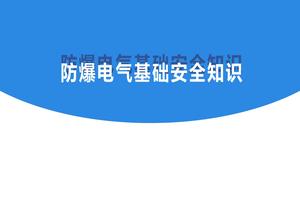  防爆電氣基礎(chǔ)安全知識(shí)pptx