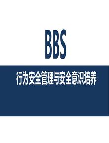 行為安全管理與安全意識培養(yǎng)（113頁）(1)pptx