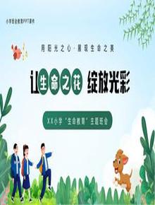 小學(xué)主題班會pptx