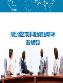 風(fēng)險(xiǎn)分級管控與隱患排查治理雙體系建設(shè)教育培訓(xùn)（89頁）ppt