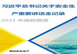 【最新】總書(shū)記關(guān)于安全生產(chǎn)重要論述docx