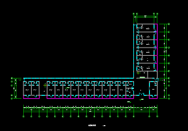 公寓樓設(shè)計(jì)方案CAD圖紙